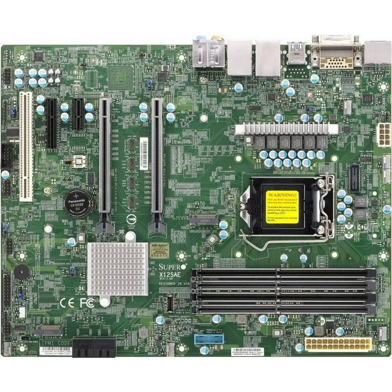 NEW* Supermicro X12SAE ATX Motherboard Intel W480 Chipset Single