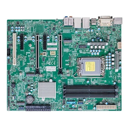 *NEW* Supermicro X13SAE Motherboard 12th Generation Intel Core i3/i5/i7/i9 Processors - Single Socket LGA-1700 - Intel W680 Chipset - DDR5 4400MHz - ATX Form Factor