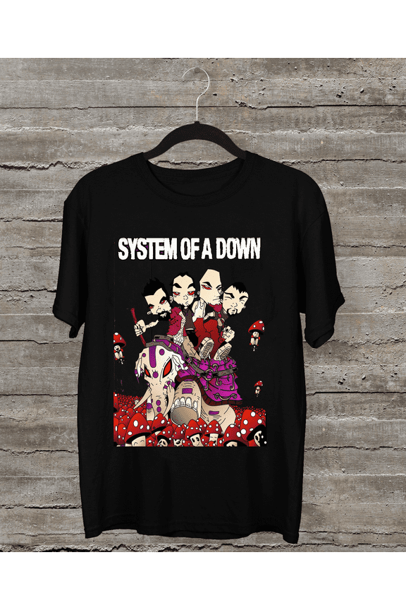 NEW System of a Down Band Gift For Fan Black All Size T-Shirt