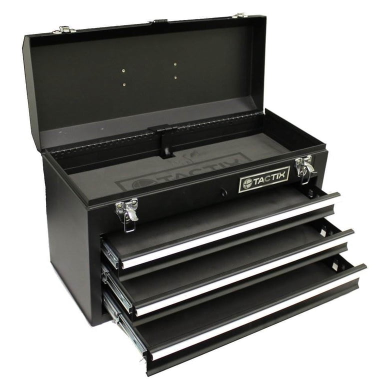 20 3Drawer Small Metal Portable Tool Box With Drawers And, 40 OFF