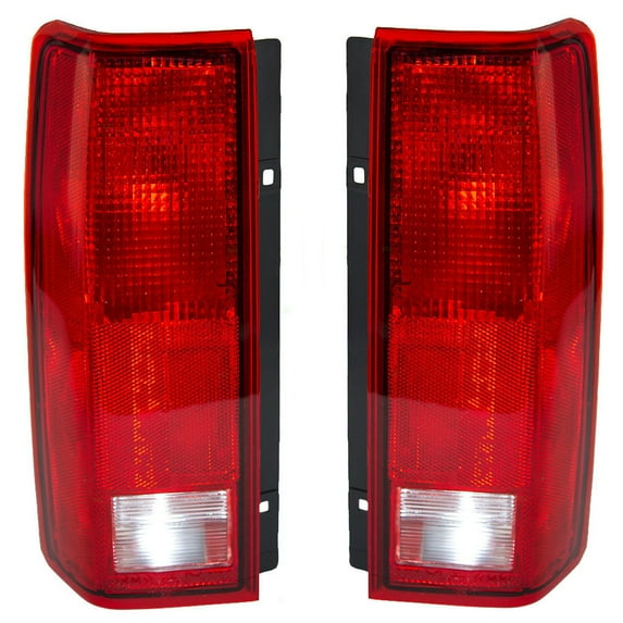 NEW TAIL LIGHT PAIR COMPATIBLE WITH CHEVROLET ASTRO 1985-2005 GM2801112 5978024 GM2800113 5978023
