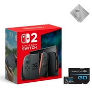 NEW TEC Nintendo Switch 2 Console Bundle   Includes 256GB microSD Card for Expanded Storage | Hybrid Gaming System with Joy-Con Controllers, TV Dock, and Handheld Mode