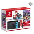 thumbnail image 1 of NEW TEC Nintendo Switch Console with Blue & Red Joy-Con – Includes Mario Kart 8 Deluxe (Full Game Download) & 12-Month Membership Bundle, 1 of 6