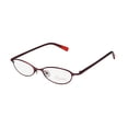 thumbnail image 1 of NEW THALIA ALMA WOMENS/LADIES CAT EYE FULL-RIM RASPBERRY SOPHISTICATED FABULOUS CAT EYE FRAME DEMO LENSES 49-17-135 EYEGLASSES/SPECTACLES, 1 of 9