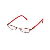 NEW THALIA HADA WOMENS/LADIES CAT EYE FULL-RIM SHINY BROWN / RED DEMO LENS UNIQUE DESIGN CAT EYE FRAME DEMO LENSES 43-16-130 FLEXIBLE HINGES EYEGLASSES/EYE GLASSES