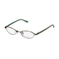 thumbnail image 1 of NEW THALIA NEVA WOMENS/LADIES DESIGNER FULL-RIM BROWN / KHAKI ADJUSTABLE NOSE PADS MUST HAVE IN STYLE FRAME DEMO LENSES 44-17-125 FLEXIBLE HINGES EYEGLASSES/EYEGLASS FRAME, 1 of 9