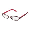 thumbnail image 1 of NEW THALIA PALMA WOMENS/LADIES DESIGNER FULL-RIM BURGUNDY / CORAL FABULOUS DESIGNER CONTEMPORARY FRAME DEMO LENSES 48-15-130 FLEXIBLE HINGES EYEGLASSES/EYEWEAR, 1 of 8