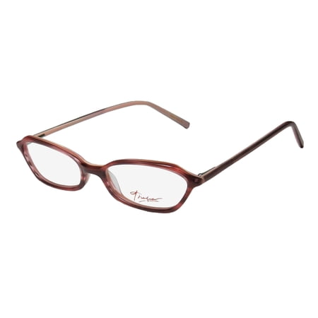 NEW THALIA PARAISO WOMENS/LADIES DESIGNER FULL-RIM ROSE / BROWN MUST HAVE LIGHT STYLE CASUAL FRAME DEMO LENSES 50-17-135 SPRING HINGES EYEGLASSES/GLASSES