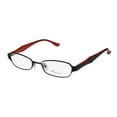 thumbnail image 1 of NEW THALIA SELVA WOMENS/LADIES DESIGNER FULL-RIM BLACK / ROSE / RED HARD CASE STUNNING OPHTHALMIC FRAME DEMO LENSES 48-16-132 FLEXIBLE HINGES EYEGLASSES/SPECTACLES, 1 of 9