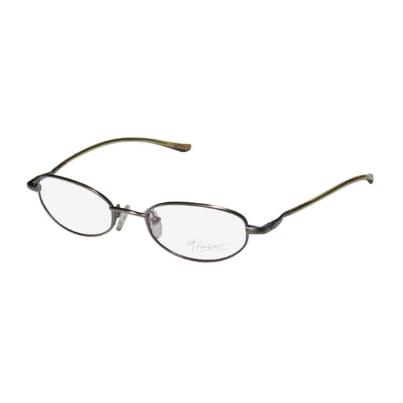 NEW THALIA TIA WOMENS/LADIES DESIGNER FULL-RIM GRAY / LIGHT BROWN CLASSIC DESIGN ADULT SIZE MODERN FRAME DEMO LENSES 50-19-135 FLEXIBLE HINGES EYEGLASSES/EYE GLASSES