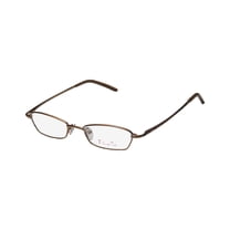 NEW THALIA YARA WOMENS/LADIES DESIGNER FULL-RIM ANTIQUE GOLD / MULTICOLOR STYLISH FULL-RIM AFFORDABLE VISION CARE FRAME DEMO LENSES 44-17-130 FLEXIBLE HINGES EYEGLASSES/EYE GLASSES