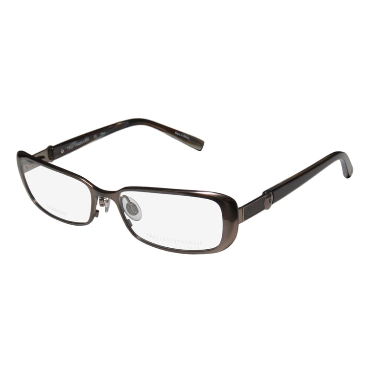 Trussardi 12507-BR Full-Rim Shape Titanium Flexible Hinges Optical Eyeglasses Trussardi 12507 For Ladies/Women Designer Full-Rim Shape  main image 2