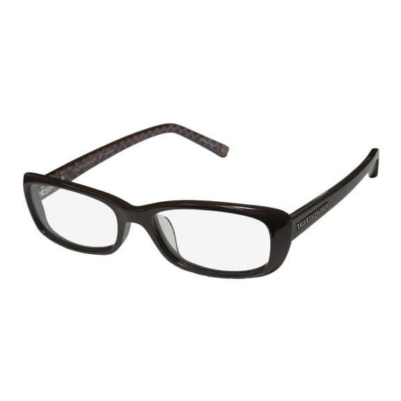 NEW TRUSSARDI 12703 WOMENS/LADIES DESIGNER FULL-RIM BROWN ORIGINAL CASE FRAME DEMO LENSES 51-16-140 EYEGLASSES/EYEWEAR