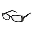 thumbnail image 1 of NEW TRUSSARDI 12704 WOMENS/LADIES DESIGNER FULL-RIM BLACK ADULT SIZE CLASSY MUST HAVE FRAME DEMO LENSES 54-14-135 EYEGLASSES/EYEWEAR, 1 of 9