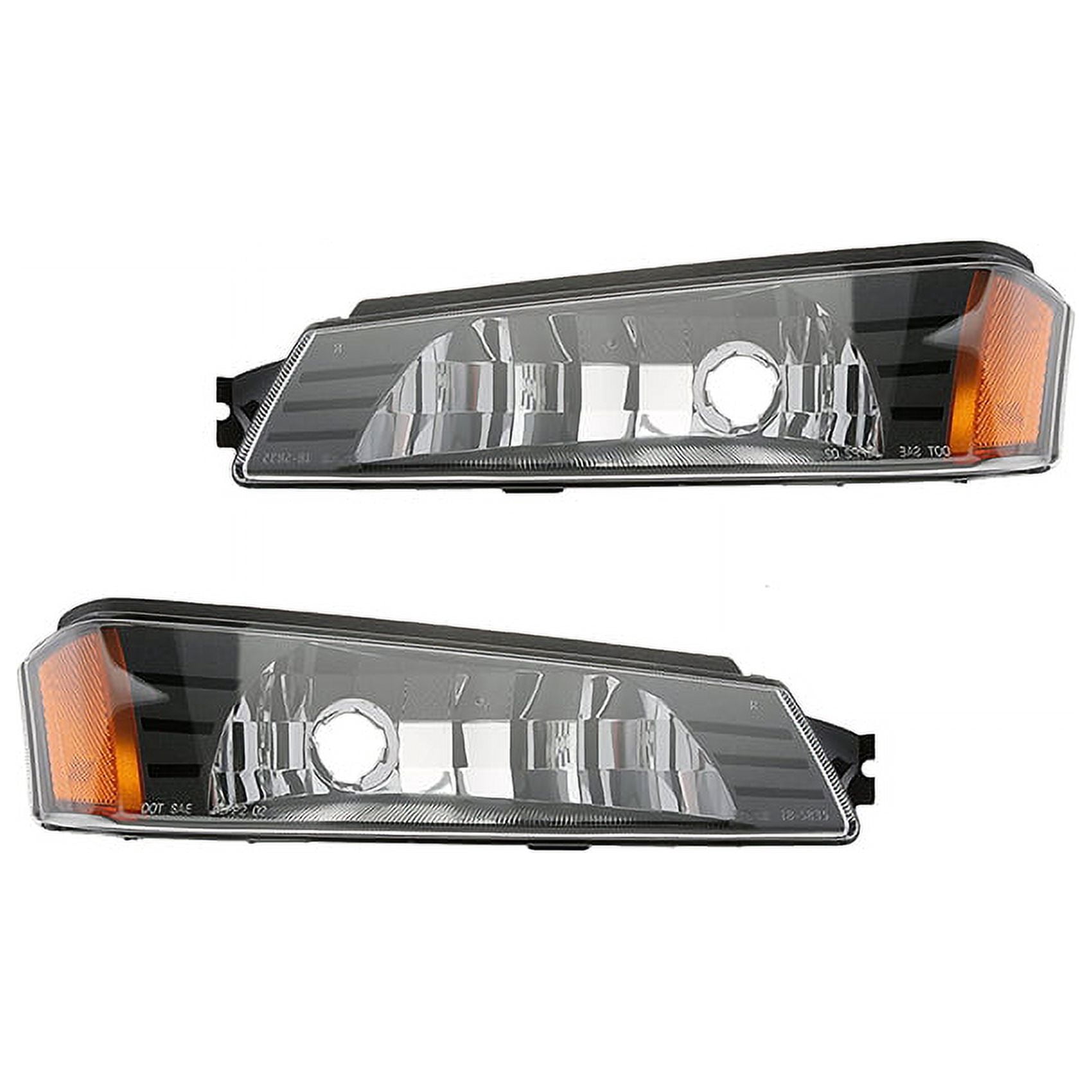 NEW TURN SIGNAL LIGHTS PAIR IS COMPATIBLE WITH CHEVROLET AVALANCHE 1500 ...
