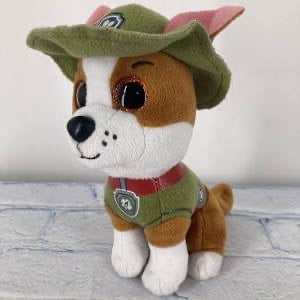 NEW TY Beanie Buddy - TRACKER Paw Patrol Dog (Medium 10" Plush)(NO TY HANG TAG)(BONUS 1 FUN CHOPS)