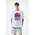 thumbnail image 1 of NEW Taco Bell Men's Black Fast Food Live Mas T-Shirt, for men & women, up to size 5XL, 1 of 3