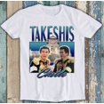 NEW Takeshis Castle Homage 90s 80s Japan TV Game Show Music Top T Shirt