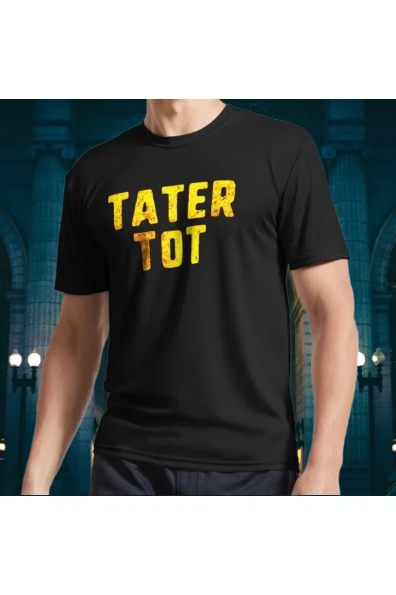 NEW! Tater Tot Logo Long Sleeve T-Shirt Funny Size S to 5XL