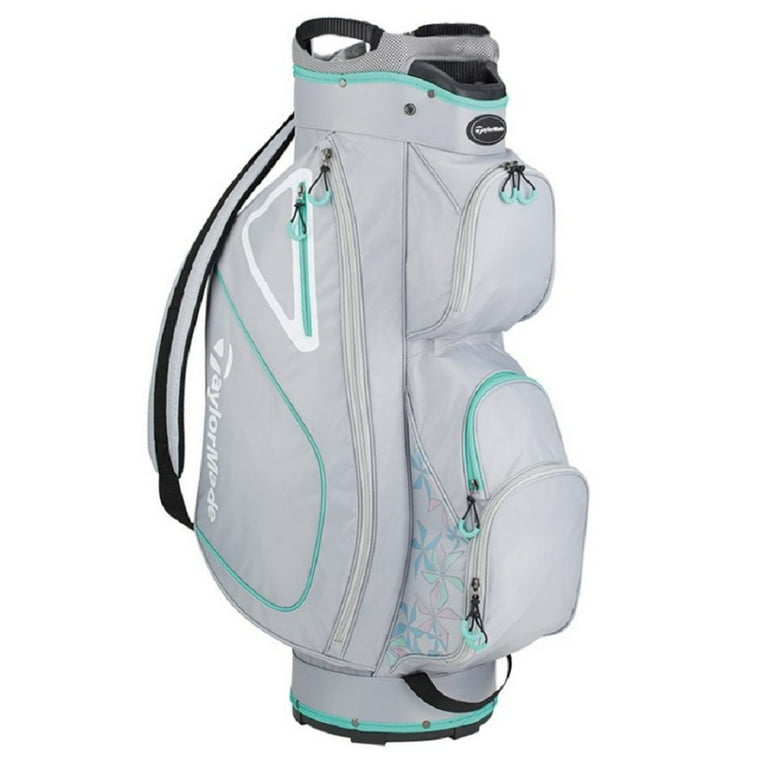 NEW TaylorMade Golf Ladies Kalea Cart Bag 14-Way Top - Gray NEW TaylorMade Golf Ladies Kalea Cart Bag 14-Way Top - Gray