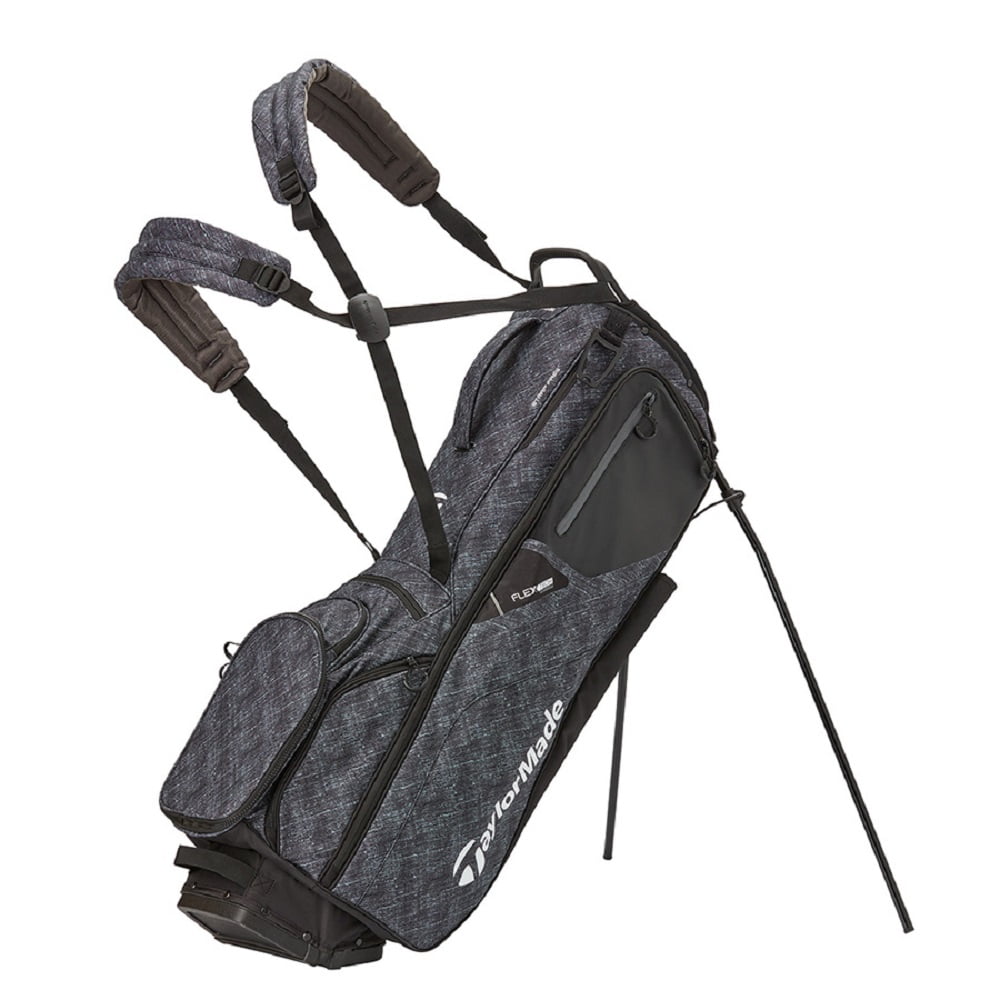 NEW TaylorMade Golf TM22 FlexTech Stand Bag 5-way Top - Gray