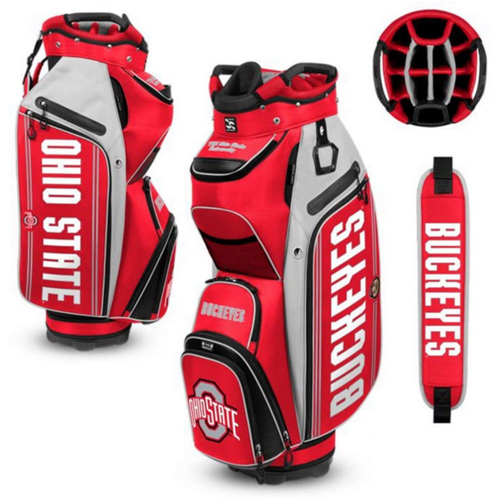 NEW Team Effort Golf Bucket III Cooler Cart Bag - NCAA Ohio State Buckeyes