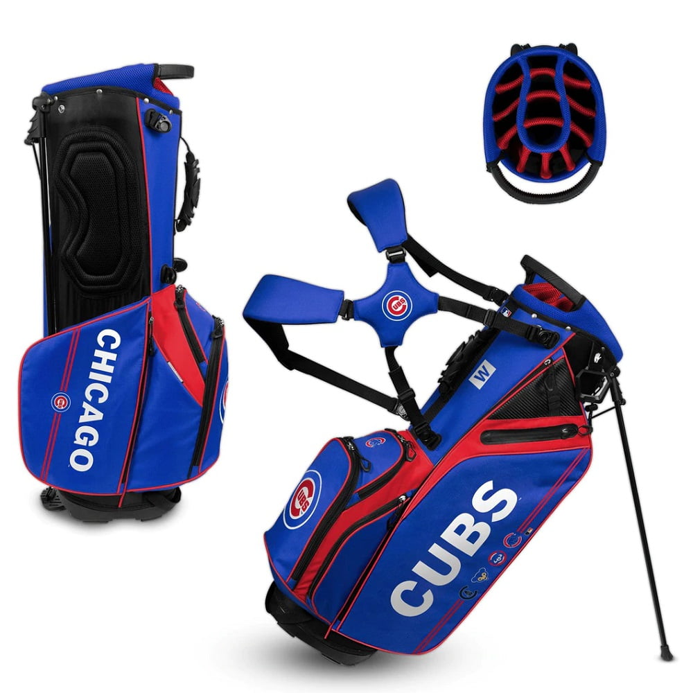 NEW Team Effort Golf Caddie Carry Stand Bag - MLB Chicago Cubs