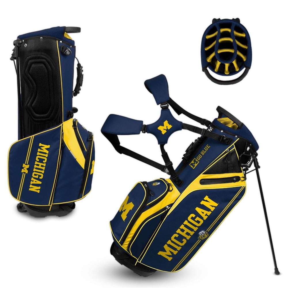 NEW Team Effort Golf Caddie Carry Stand Bag NCAA Notre Dame