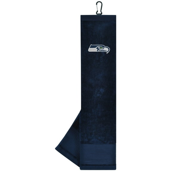Seattle Seahawks 16" x 24" Face & Club Tri-Fold Towel