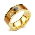 thumbnail image 1 of NEW Technology Android Phone Equipment Waterproof Wearable Connect Smart NFC Finger Ring Intelligent GOLD 10, 1 of 7