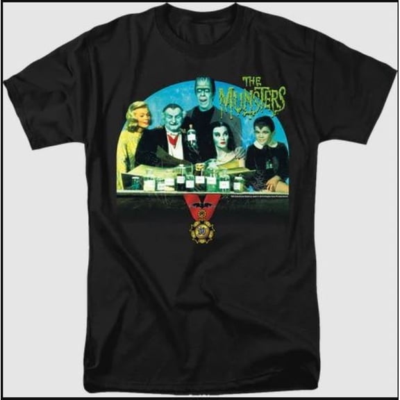 NEW The Munsters Black Cotton Shirt Full size S-5XL Unisex HS275