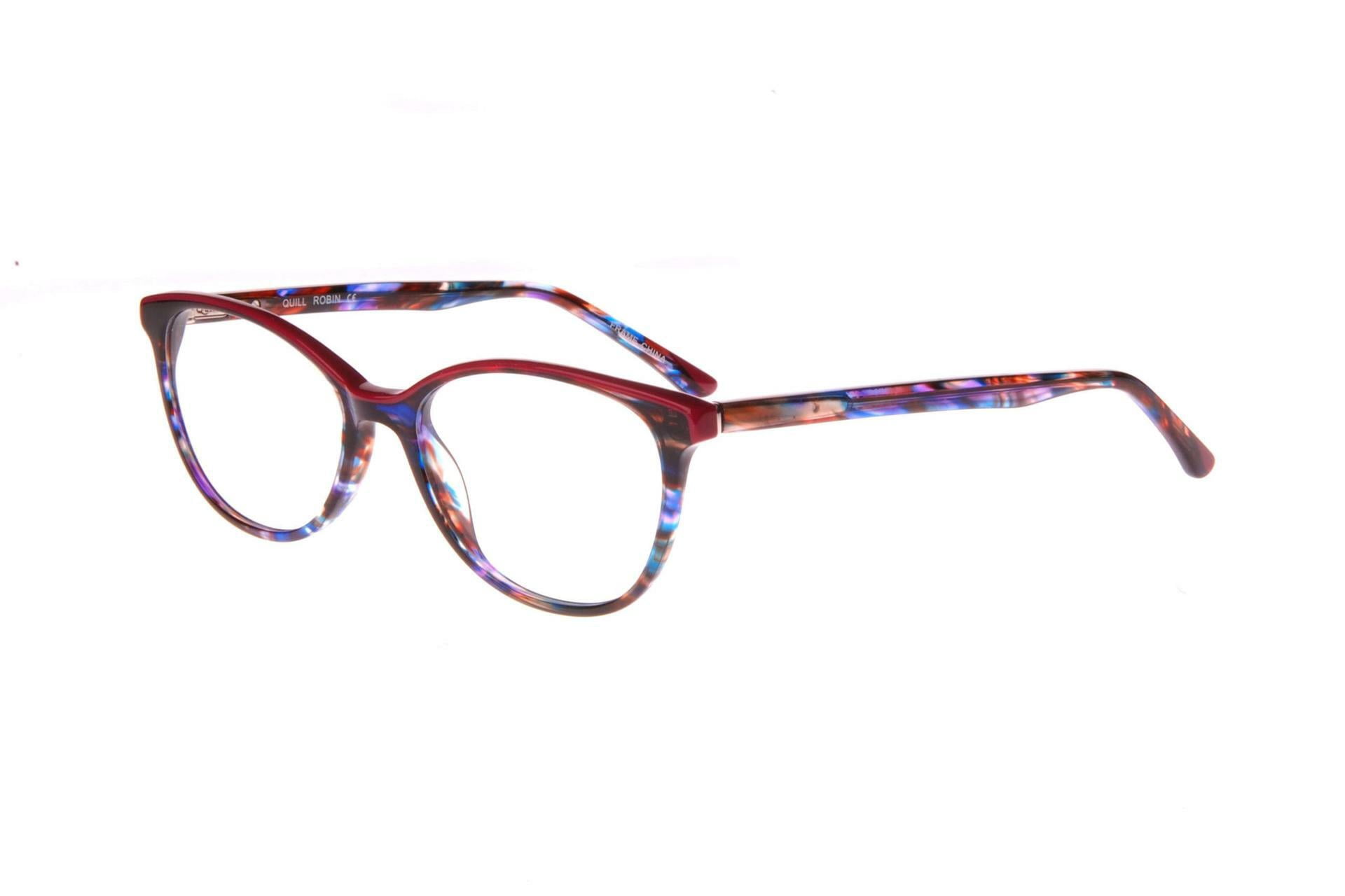 NEW Thin & Light QUILL Black Tortoise & Red ZIPPY Eyeglasses 52/17/140 with Case NEW Thin & Light QUILL Blue LORY Eyeglasses 52/17/140 with  main image 3