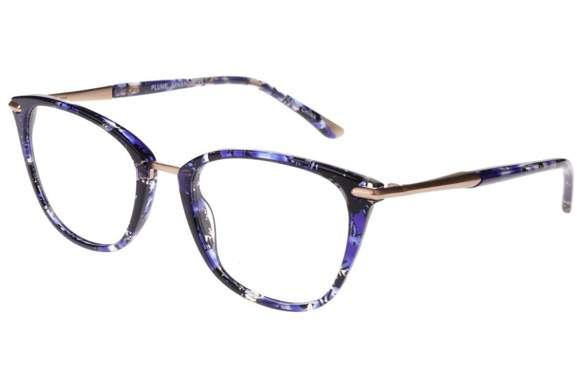 NEW Thin & Light QUILL Blue SPARROW Eyeglasses 49/18/140  display picture 2