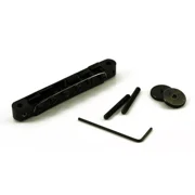 NEW - Tone Pros AVR2 Old Style Tunematic Bridge - BLACK