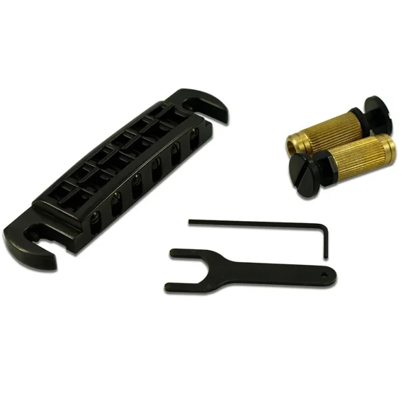 NEW - Tone Pros AVT2P-B Wraparound Bridge For PRS McCarty, BLACK