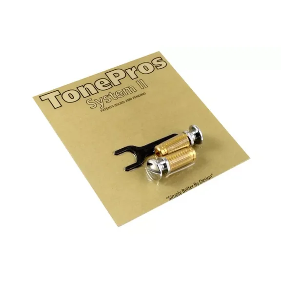 NEW - Tone Pros MSPRS-C Metric Studs/Anchors For PRS Santana SE - CHROME