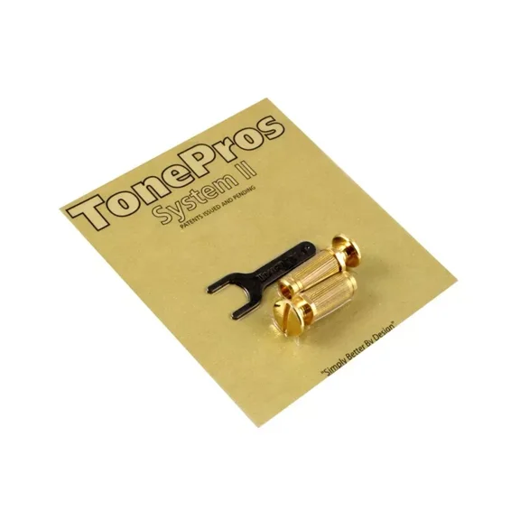 NEW - Tone Pros SPRS2-G Studs/Anchors For PRS/Leo Quan - GOLD