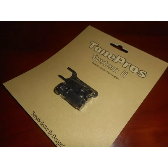 NEW - Tone Pros SS1/B Brass Studs/Anchors For Gibson BLACK