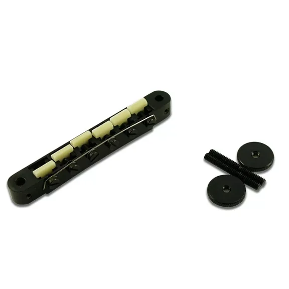 NEW - TonePros ABR-1 Tuneomatic Bridge, G Formula Saddles - BLACK, AVR2G/B