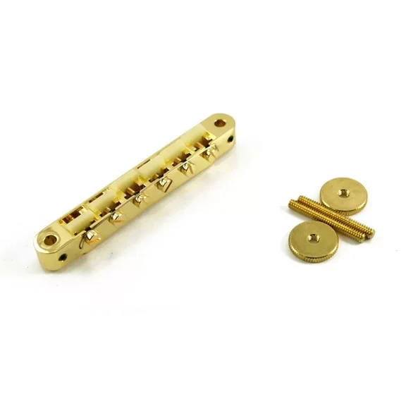 NEW - TonePros ABR-1 Tuneomatic Bridge, G Formula Saddles - GOLD, AVR2G/G