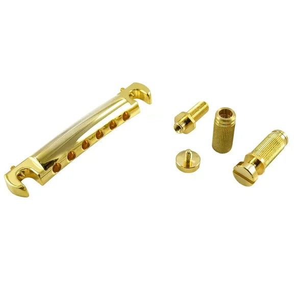 NEW TonePros Vintage Aluminum Featherweight Bridge With S1 Studs, GOLD - #VTNA-G