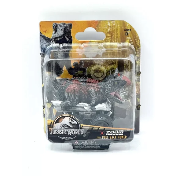 NEW ToyMonster Zoom Riders Pull Back Jurassic World Dominion Carnotaurus