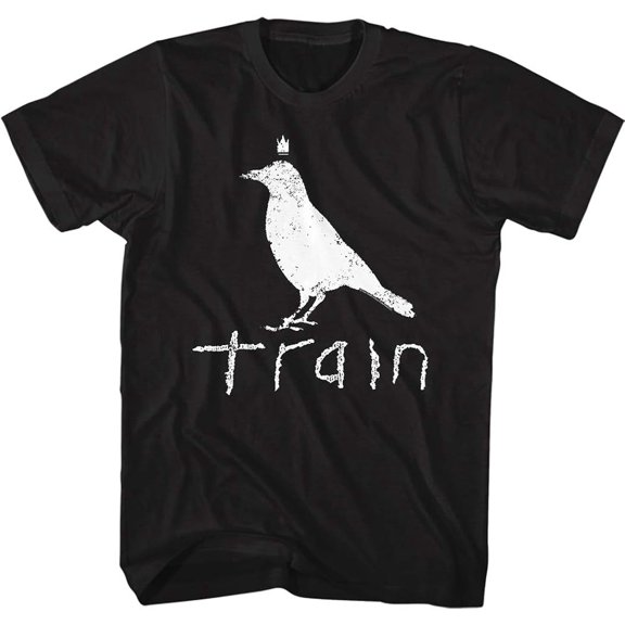 NEW Train new White Crow Logo Gift Fans Black All Size Shirt