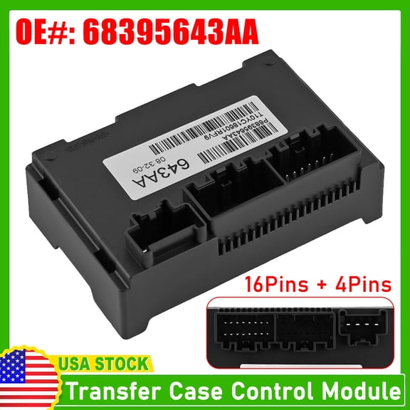NEW Transfer Case Control Module Durango Grand Cherokee 11-13 68395643AA