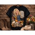 thumbnail image 1 of NEW Tribute Dolly shirt, Vintage Memorial Country Music Graphic Tee, In Loving Memory Shirt, 1 of 2