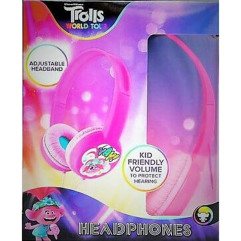 NEW Trolls World Tour Headphones safe aux in headphone
