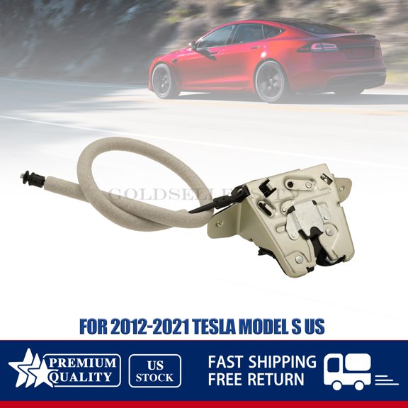 NEW Trunk Lock Latch Fits 2012-2021 Tesla Model S 6006654-00-B US