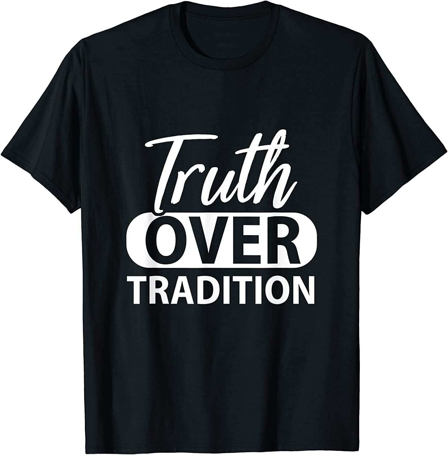 NEW! Truth Over Tradition Hebrew Israelite True Jew Israel T-Shirt ...