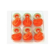 NEW UNIVERSAL TWO-SPOOL LIFT OFF CORRECTION TAPE DESIGNED FOR BROTHER, IBM SELECTRIC, AND OTHER BRAND TYPEWRITERS; BOX OF 6. REPLACES, BROTHER 3010, DATAPRODUCTS R14216, PORELON 11459. (GRC T355)