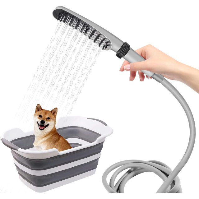 NEW UPGRADE Dog Shower Attachment for Tub Spout/Bathtub 4 Modle Pet